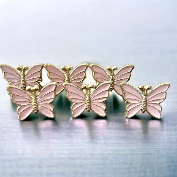 Butterfly Napkin Rings – Set of 6 for Elegant Table Settings